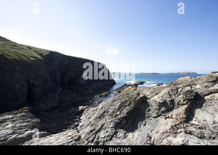 Küstenblick Stockfoto