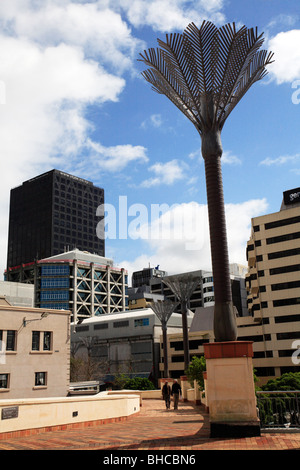 Civic Square Wellington Neuseeland Stockfoto