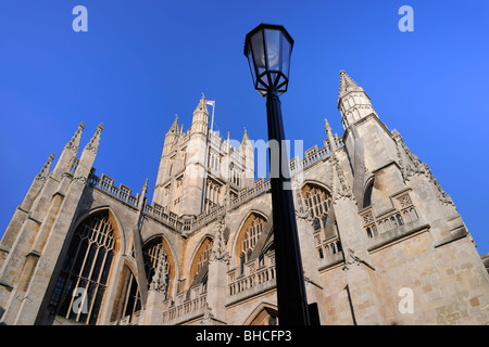 Bath Abbey, Stadt Bath, Somerset - England Stockfoto