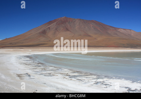 Laguna Verde, Salar de Uyuni, Bolivien Stockfoto