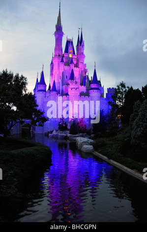 Cinderellas Schloss, Disneyworld, Orlando, Florida, USA Stockfoto