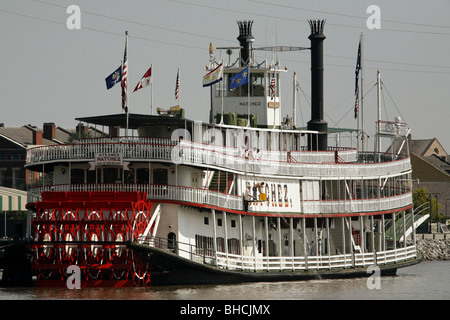 Natchez-Raddampfer, New Orleans, Louisiana, USA Stockfoto