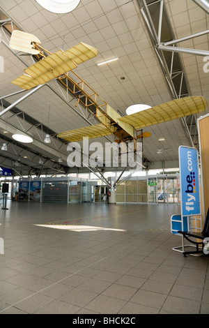 In der Abflug-terminal: Chambery Flughafen in der Nähe von Aix-Les-Bains am Lac du Bourget im Département Savoie (Savoyen) von Frankreich. Stockfoto