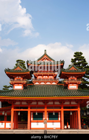 Heian Jingu Schrein, Kyoto, Japan Stockfoto