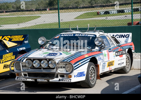 Der Lancia Rally 037 (auch bekannt als Lancia Abarth #037) Ex-Welt-Rallye-Sport Auto Stockfoto