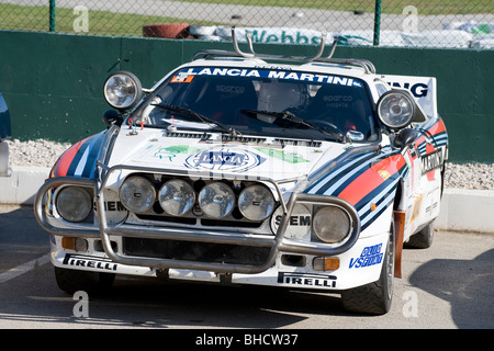 Der Lancia Rally 037 (auch bekannt als Lancia Abarth #037) Ex-Welt-Rallye-Sport Auto Stockfoto