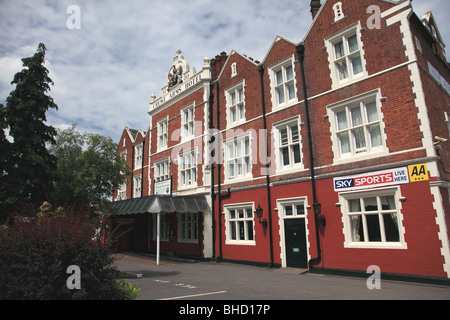 Crewe Arms Hotel gegenüber Bahnhof Crewe, Cheshire Stockfoto