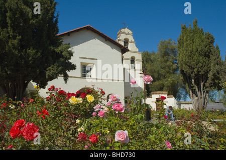 Mission San Juan Bautista, Kalifornien Stockfoto