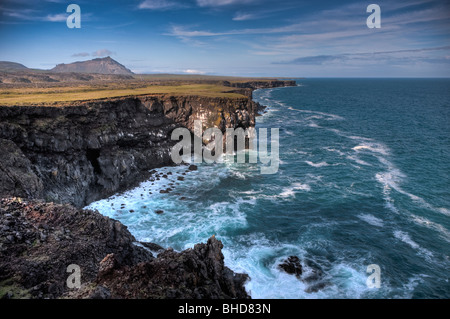 Arnarstapi, Snaefellsnes Halbinsel, Island Stockfoto