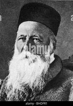 Dunant, Henry, 8.5.188 - 30.10.1910, Schweizer Arzt, Porträt, Stockfoto