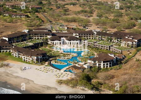 Eine Luftaufnahme des neu gebauten JW Marriott Hotels Hacienda Pinilla in Guanacaste, Costa Rica. Stockfoto