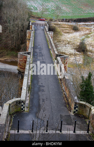 Drygrange Straßenbrücke (1780) Stockfoto