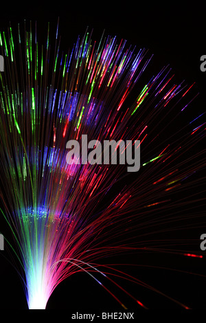 Abstrakte Lichtlinien Linie Ray Strahl Strahlen Stufe eingestellte Szene Landschaft Suchscheinwerfer Scheinwerfer multicolor unterhaltsam Unschärfe begeistern Stockfoto