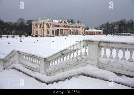 Kadriorg Palast Kunstmuseum im Kadrioru Park Kadriorg Bezirk, Tallinn, Estland. Stockfoto