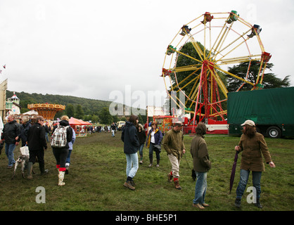 Riesenrad in Chatsworth Country Fair, Chatsworth House, Derbyshire, England, UK Stockfoto