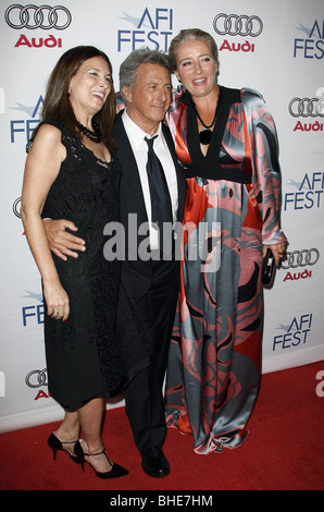 LISA GOTTSEGEN DUSTIN HOFFMAN EMMA THOMPSON AFI FEST 2008 LETZTE CHANCE HARVEY. PREMIERE HOLLYWOOD LOS ANGELES CA USA 08 Nov. Stockfoto