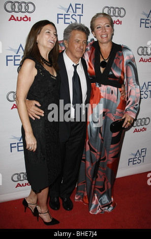 LISA GOTTSEGEN DUSTIN HOFFMAN EMMA THOMPSON AFI FEST 2008 LETZTE CHANCE HARVEY. PREMIERE HOLLYWOOD LOS ANGELES CA USA 08 Nov. Stockfoto