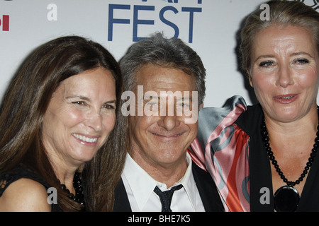 LISA GOTTSEGEN DUSTIN HOFFMAN EMMA THOMPSON AFI FEST 2008 LETZTE CHANCE HARVEY. PREMIERE HOLLYWOOD LOS ANGELES CA USA 08 Nov. Stockfoto