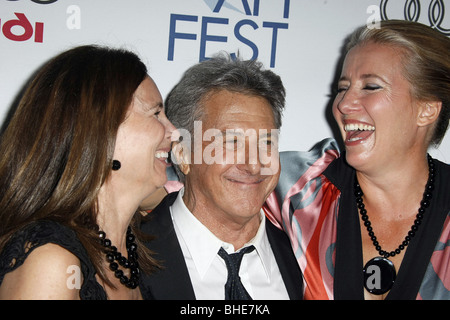 LISA GOTTSEGEN DUSTIN HOFFMAN EMMA THOMPSON AFI FEST 2008 LETZTE CHANCE HARVEY. PREMIERE HOLLYWOOD LOS ANGELES CA USA 08 Nov. Stockfoto