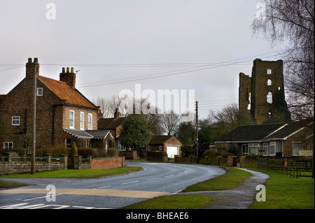 Kleines Dorf Sheriff Hutton North Yorkshire, UK Stockfoto