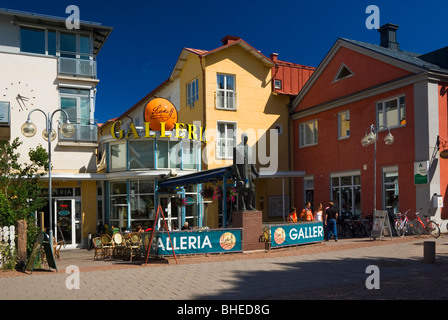 Sittkoff Galleria in Mariehamn Stockfoto