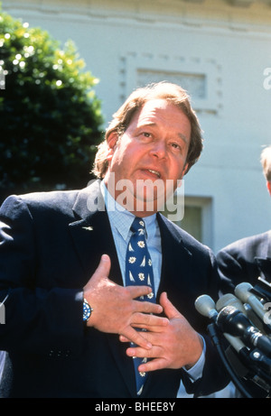 Paul Fireman, CEO von Reebok Corporation im Weißen Haus 14. April 1997 in Washington, DC. Stockfoto