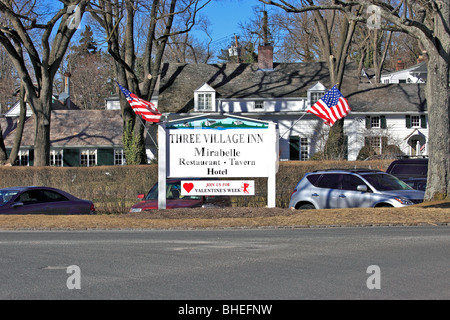 Three Village Inn Restaurant, Stony Brook, Long Island, NY Stockfoto