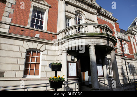 Das Rathaus beherbergt der Stadtrat Lloyd Straße Llandudno Conway Clwyd Nord wales uk Stockfoto