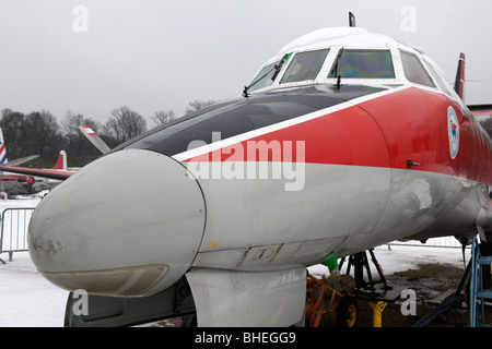 Ex-RAF-Jetstream HP 137 im Brooklands Museum - 1 Stockfoto