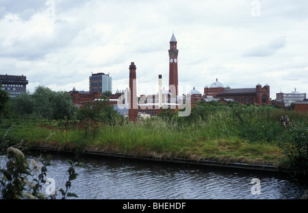 Ansicht von Birmingham Universität von Birmingham und Worcester Kanal Birmingham UK Stockfoto