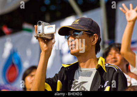 11. Welt Wasserkreuzes King Cup - Open 2006 Pattaya, Thailand - Thai Zuschauer video-Aufnahmen Stockfoto