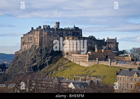 Edinburgh Castle Festung Lothian Region, Schottland SCO 6071 Stockfoto