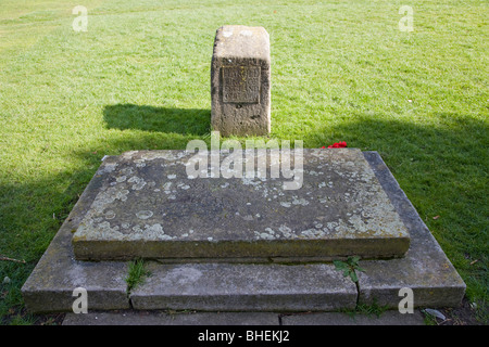 Das Grab von König Harold. Waltham Abbey Church. Essex. England, UK Stockfoto