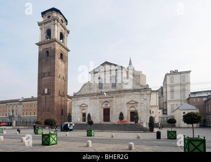 15. Jahrhundert (Heimat der Turiner Grabtuch) Dom in der Altstadt, Turin, Piemont, Italien Stockfoto