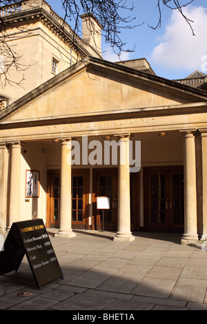 Bath England UK The Assembly Rooms ist das Mode-Museum Stockfoto