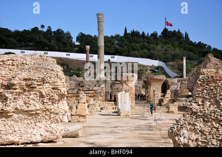 Thermes d' Antonin, Gouvernement Karthago, Tunis, Tunis, Tunesien Stockfoto