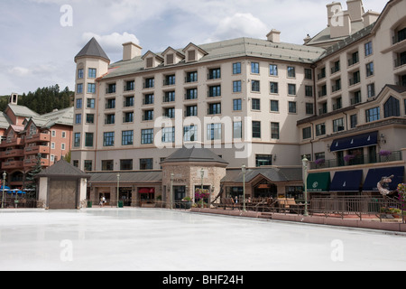 Beaver Creek, Colorado Avon, Skigebiet Stockfoto