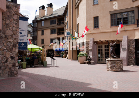 Beaver Creek, Colorado Avon, Skigebiet Stockfoto