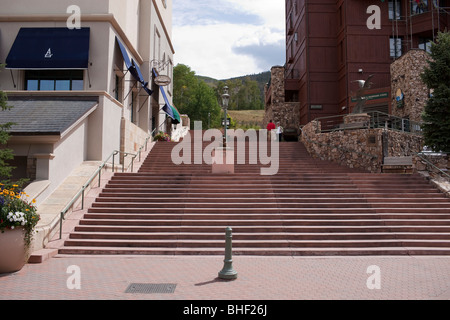 Beaver Creek, Colorado Avon, Skigebiet Stockfoto