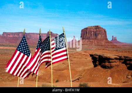 Malerischen Blick auf Monument Valley, Utah USA Stockfoto