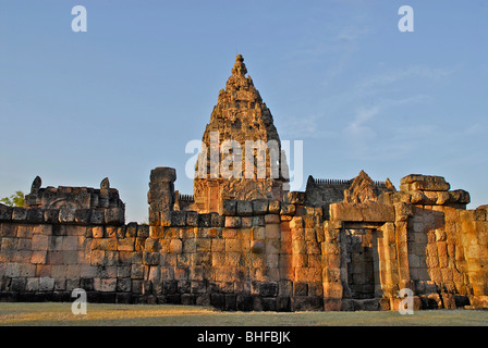 Prasat Hin Khao Phanom Rung, Khmer-Tempel in Buriram Provinz, Thailand, Asien Stockfoto