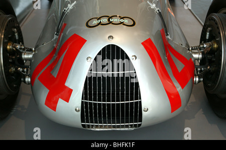 1939-Auto Union D-Typ Grand-Prix-Wagen Stockfoto