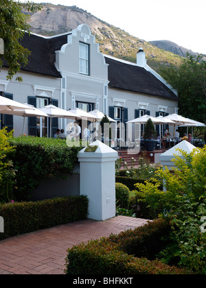 Grande Roche Restaurant und Hotel auf Wine Estate in Paarl Weinregion in der Nähe von Kapstadt in Südafrika