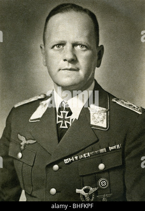 Milch, Erhard, 30.3.1892 - 25.1.1972, deutscher General, Generalinspekteur der Luftwaffe 1.2.1939 - 31.1.1945, Porträt, Beilage zu "Voelkischer Beobachter", Juli/August 1940, Stockfoto