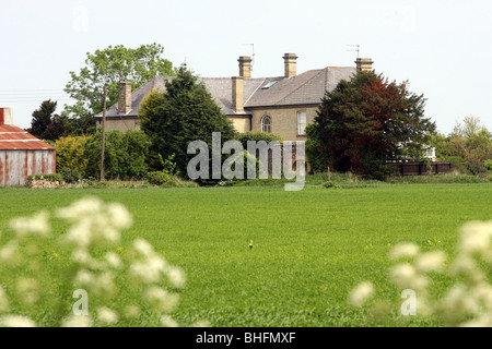 HAUS DER KOMIKER STEPHEN FRY IN DER NÄHE VON KINGS LYNN NORFOLK WEST BILNEY Stockfoto