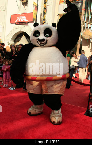 PO KUNG FU PANDA KUNG FU PANDA DVD PREMIERE HOLLYWOOD CA USA 9. November 2008 Stockfoto