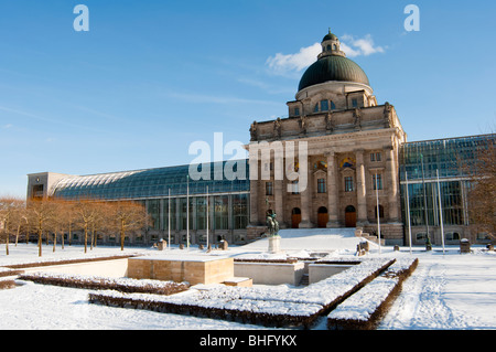 Bayerische Staatskanzlei in München, Deutschland. Stockfoto