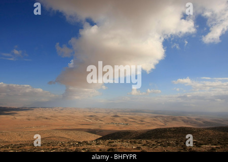 Israel, südliche Hebron-Gebirge, ein Ausblick vom Mount Amasa Stockfoto