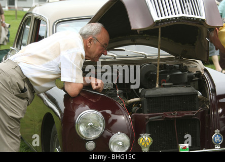 Abergavenny Steam Rally Festival in der Marktstadt Abergavenny South Wales GB 2009 Stockfoto