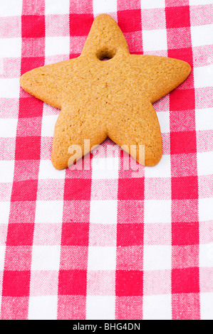 Sterne geformte cookie Stockfoto